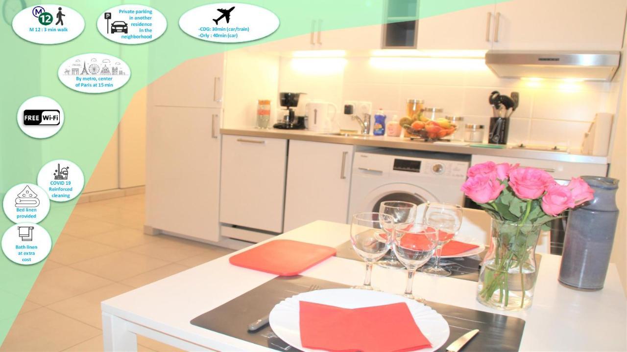 Appartement Tout Equipe, Cosy Сен Дени Екстериор снимка