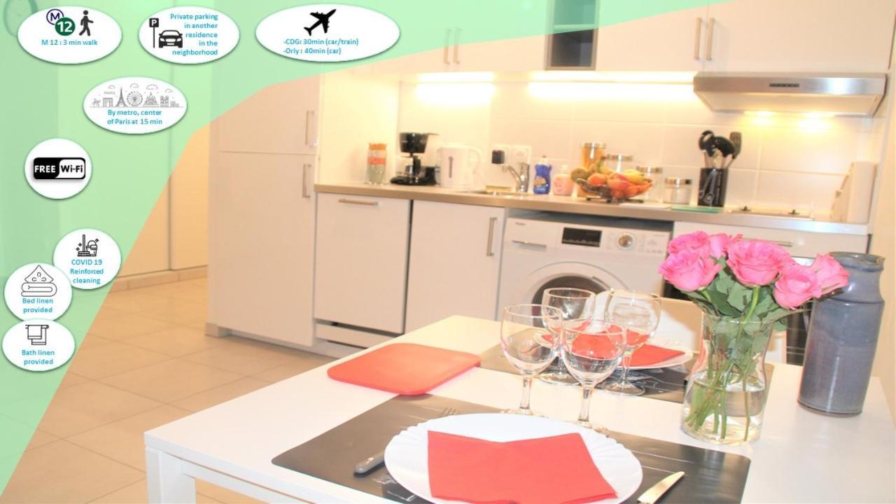 Appartement Tout Equipe, Cosy Сен Дени Екстериор снимка